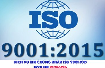 DICH VU CHUNG NHAN ISO 9001-2015